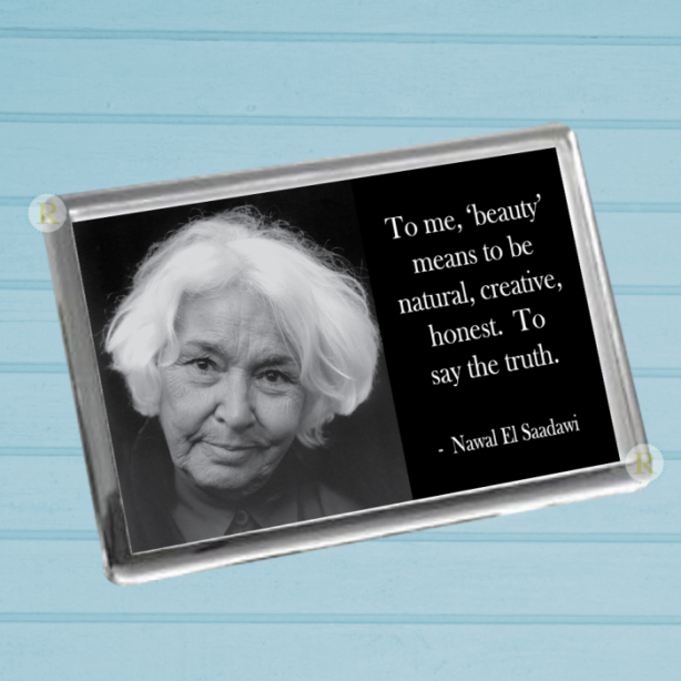 Nawal El Saadawi Fridge Magnet